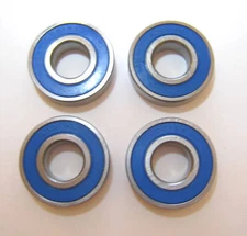 NOVATEC D042SB REAR 6 BOLT MTB HUB HYBRID CERAMIC BALL BEARING KIT 