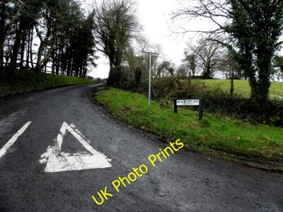 Photo 6x4 Blackfort Avenue Heading WNW from Blackford Road c2015