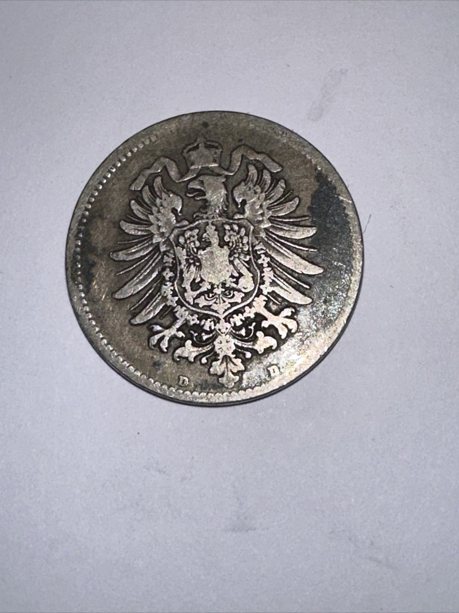 1875-D German Empire One Mark (1) Germany Silver Coin | eBay