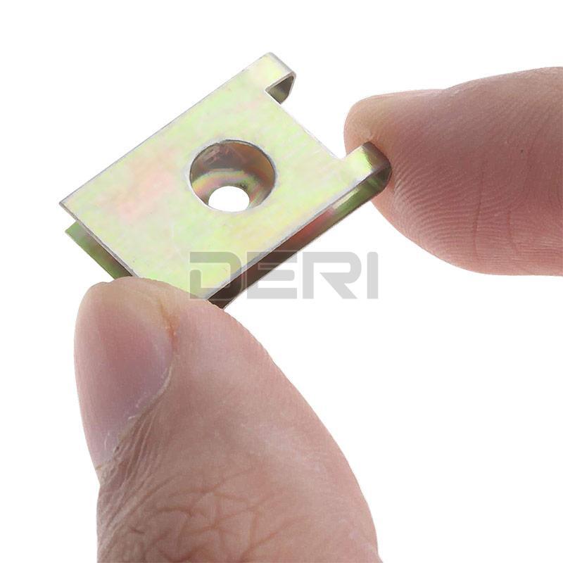 40 Car Body Panel Fender Fastener Kit Hex Bolts UNut Clips Screws