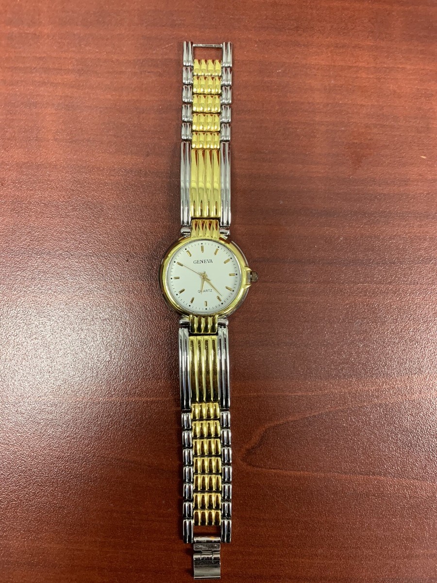 Geneva Vtg Gold & Silver Quartz Analog‎ Women\'s Slim Watch, Requires New Battery $_10.JPG?set_id=880000500F main image 4