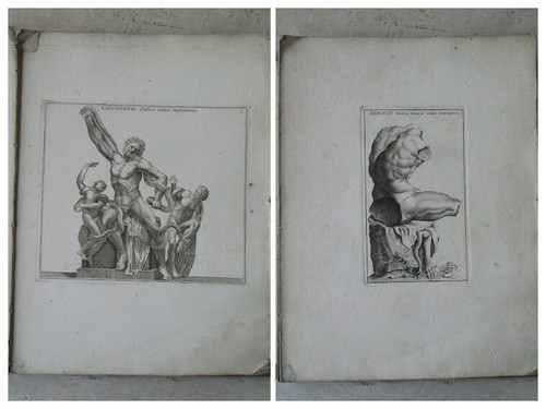 CALCOGRAFIA DELLE PIU BELLE STATUE ANTICHE IN ROMA, 1779. 42 planches (sur 48). - Picture 4 of 24