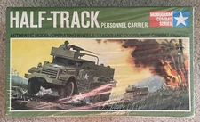 Monogram Combat Series Half-Track Personnel Carrier Model Kit PM157 1966 Sealed