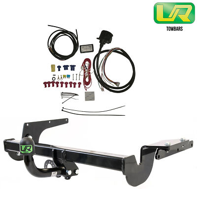 Feste Anhängerkupplung + 7 Pin Elektrosatz für Fiat FIORINO Feb/2008-24 13152/F