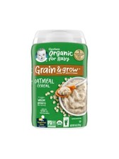 Gerber Baby Organic Cereal Oatmeal, 8oz, 1st Foods 1 Pediatricians Recommended