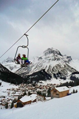 Lech am Arlberg Ski Vorarlberg Österreichische Alpen Österreich Berg Foto Bild