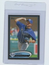 2012 Topps Update Series Black Border Parallel Joel Peralta 46/61 #US73