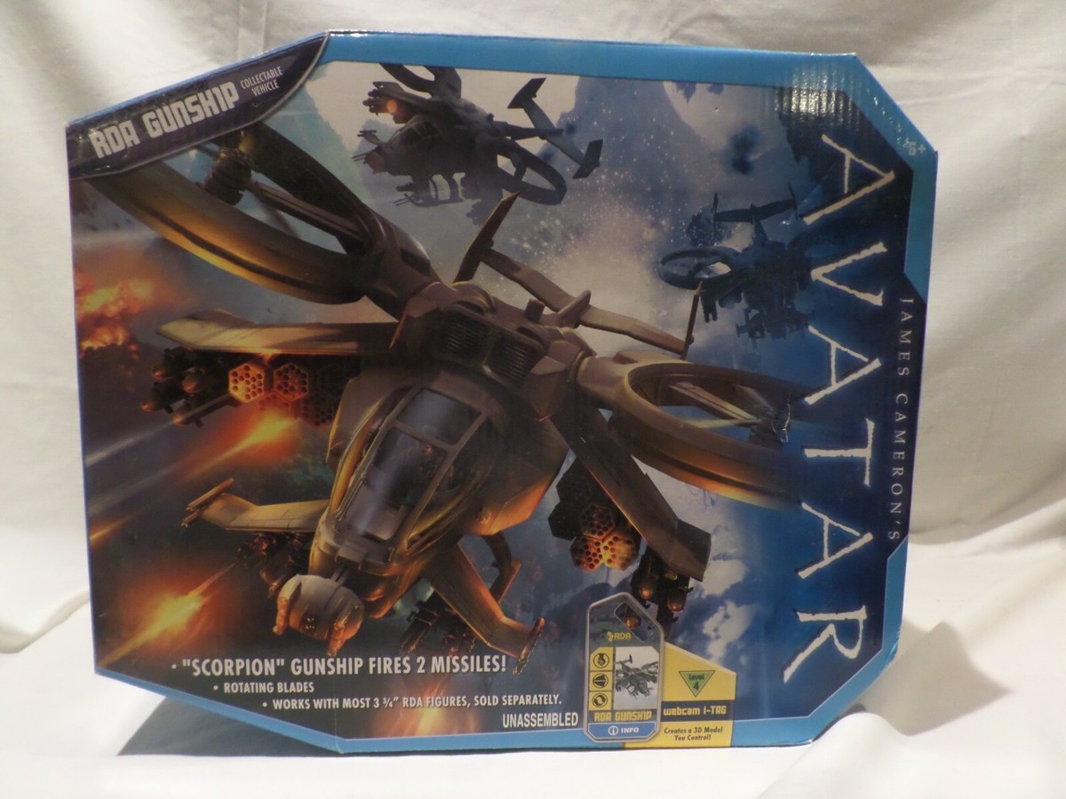 AVATAR RDA SCORPION GUNSHIP BY MATTEL 2009 NIB BOX NEVER OPENED