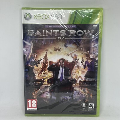 Saints Row IV 4 Commander in Chief Edition für xBox 360 Neu und Sealed
