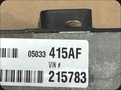 💎2006 Chrysler PT Cruiser 2.4L Turbo Engine Computer ECU 05033441AD 05033515AF - Picture 4 of 5