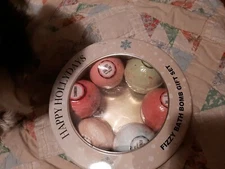 Ginger Lily Farms Happy Hollydays Bath Bombs in Tin 