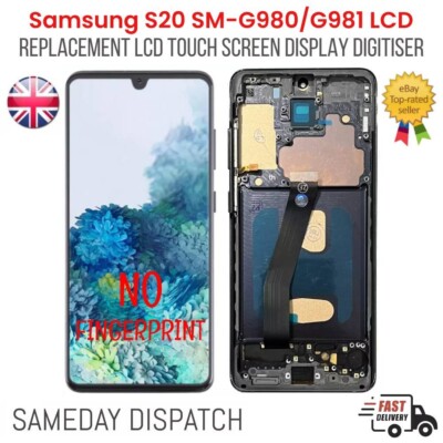 Samsung Galaxy S20 SM-G980/G981 Incell TFT LCD Bildschirm Display Touch Digitizer UK