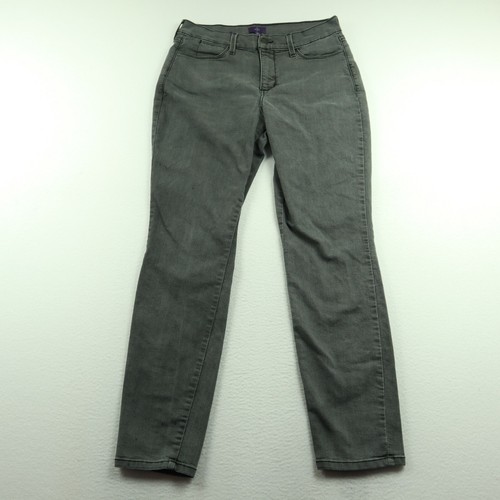 Gray Denim High Rise Skinny Jeans | eBay