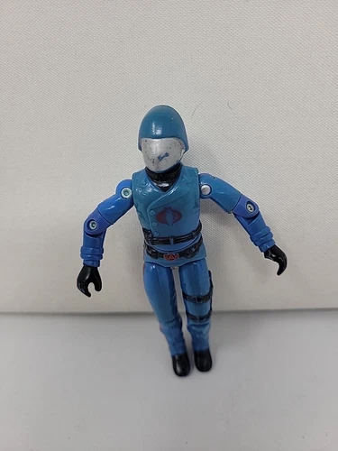 Vintage 1983 GI Joe Figure Cobra Commander See All Pics Please 