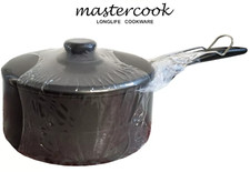 23Cm MASTER COOK 3PC DEEP FAT FRYER SET NON-STICK CHIP PAN POT+ LID & BASKET UK