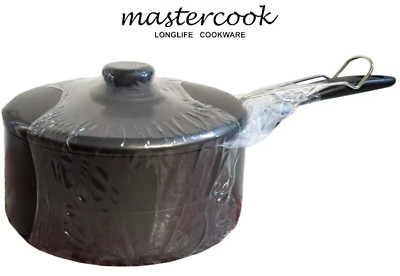 23 cm MASTER COOK 3-TEILIGES FRITTEUSEN-SET ANTIHAFTBESCHICHTET-SPANPFANNE TOPF + DECKEL & KORB UK