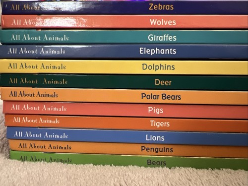 All About Animals -Lot of 12 Kid’s Books- Reader’s Digest Young Families- New
