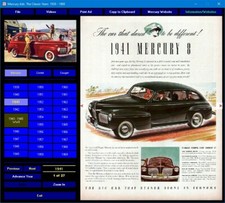 Lincoln Mercury Ads (& Videos) digital collection comet cougar ford 1939-1969