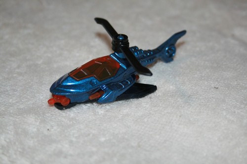 2023 Hot Wheels BATMAN Design BLU & NERO & ARANCIONE DC COMICS Batcopter sciolto - Foto 3 di 5