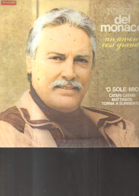 MARIO DEL MONACO - Eine so große Liebe LP