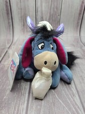 Disney Store EEYORE Winnie The Pooh SUGAR PLUM FAIRY Bean Bag Plush