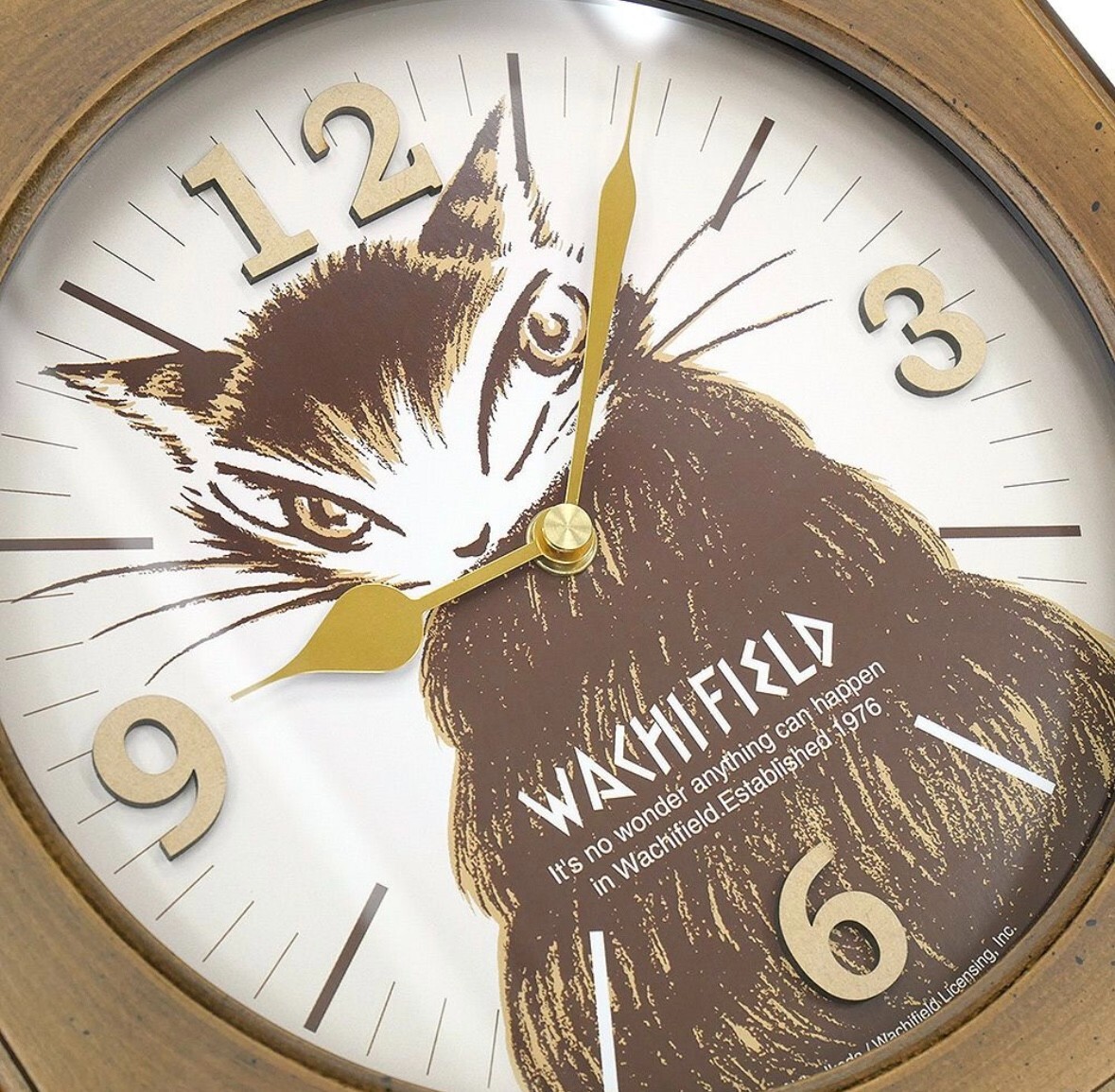 Wachifield Pendulum Clock Neko no dayan Japan Cat Clock Kawaii | eBay