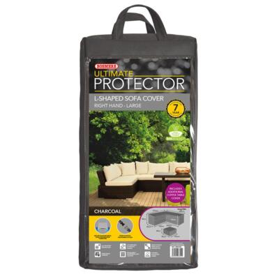 Bosmere Ultimate Protector Modular L-förmige Esszimmerabdeckung rechte Seite lang M L