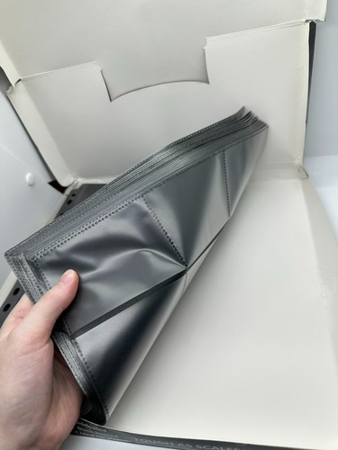 Dragon Shield Faux Leather 24-Pocket Zipper Binder/Portfolio 54 Pages *CCGHouse* - Picture 9 of 10