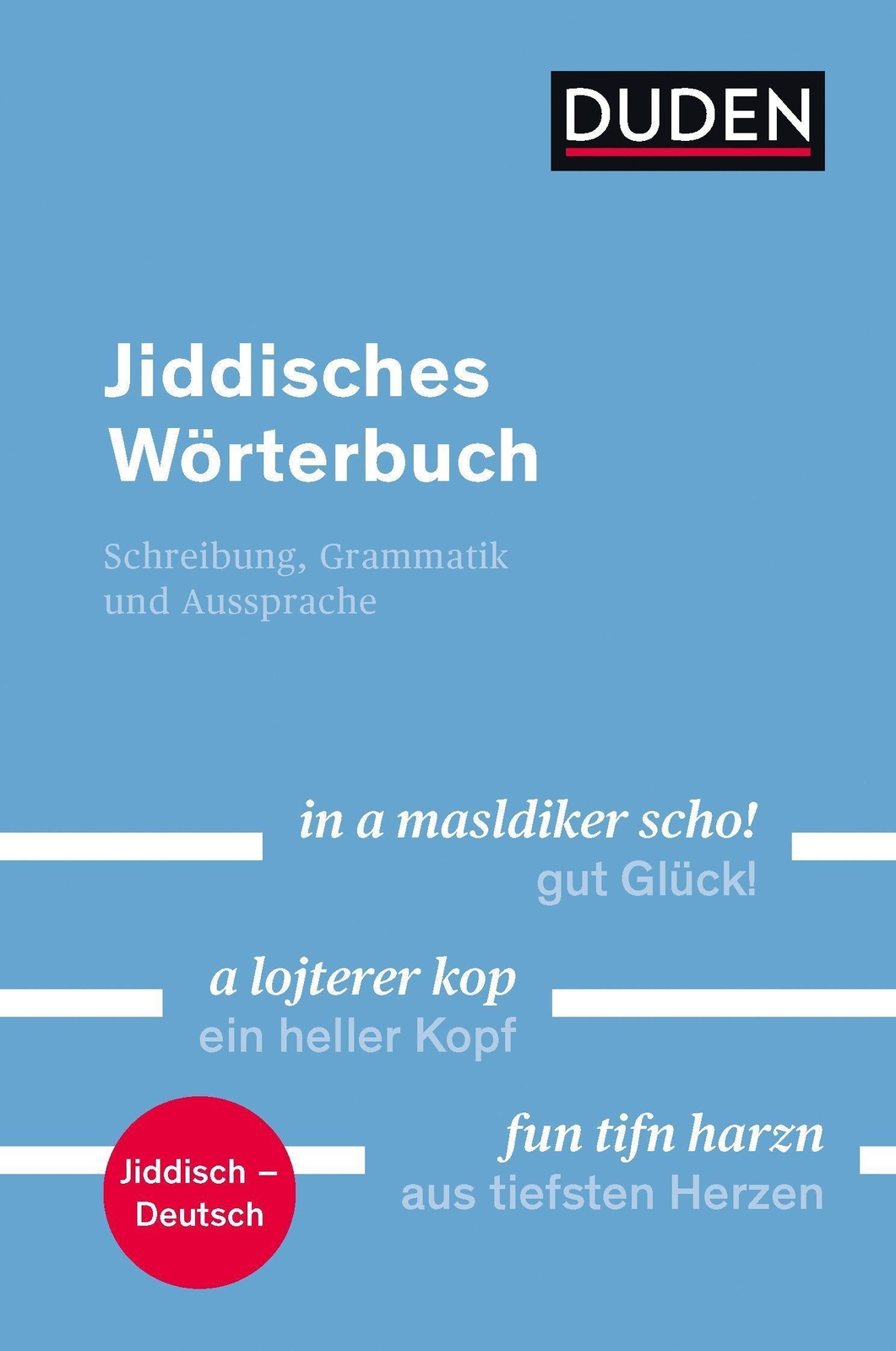 Thumbnail - Simon Neuberg / Duden - Jiddisches Wörterbuch9783411062430