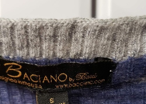 Baciano by Bacci Damen Strickjacke Pullover Gr: Small SÜSS Fransen Wollmischung - Bild 6 von 12
