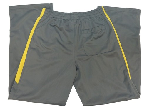 PUMA Grey Blocked Active Sporty Pants Big Boys Kids Large (14) - Picture 2 of 2
