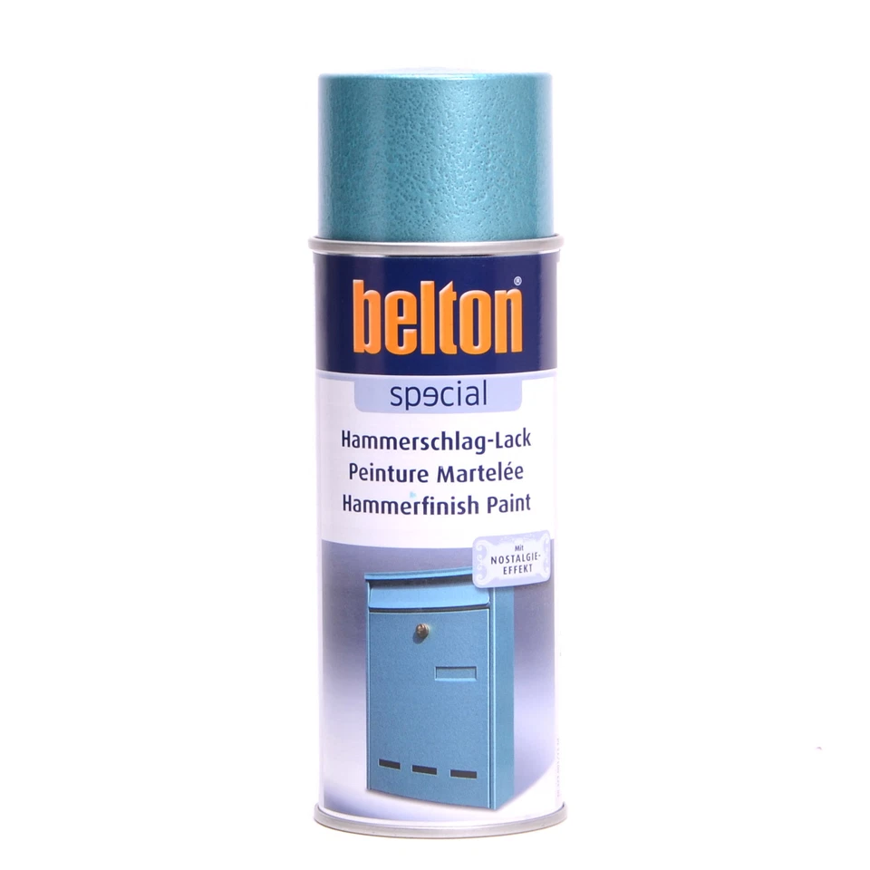 Hammerschlag Lack blau 400ml Belton Special Effekt Spray Werkzeug 323004