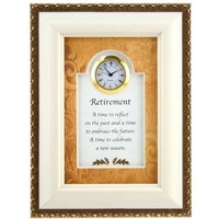 Time To Reflect Retirement Clock - Retirement Gift For Women Heartfelt Collectio Time To Reflect Retirement Clock - Retirement Gift For Women Heartfelt Collectio