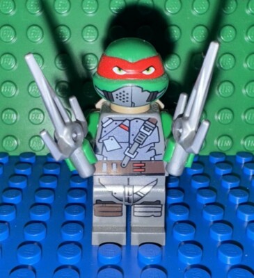 Lego Raphael Weapon LEGO Teenage Mutant Ninja Turtles Minifigure Raphael Armor 79119 Rare ...