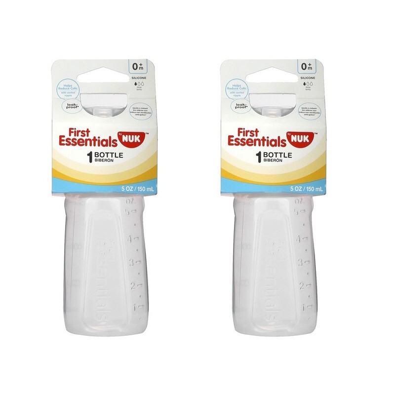 Pcs Gerber First Essentials NUK Slow Flow Baby Bottle w/ Silicone Nipple 
