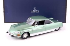 1:18 NOREV Citroen DS 21 Le Leman 1968 Green Metallic - Limited 200 Pcs