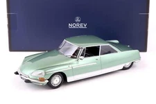 1:18 NOREV Citroen DS 21 Le Leman 1968 Green Metallic - Limited 200 Pcs