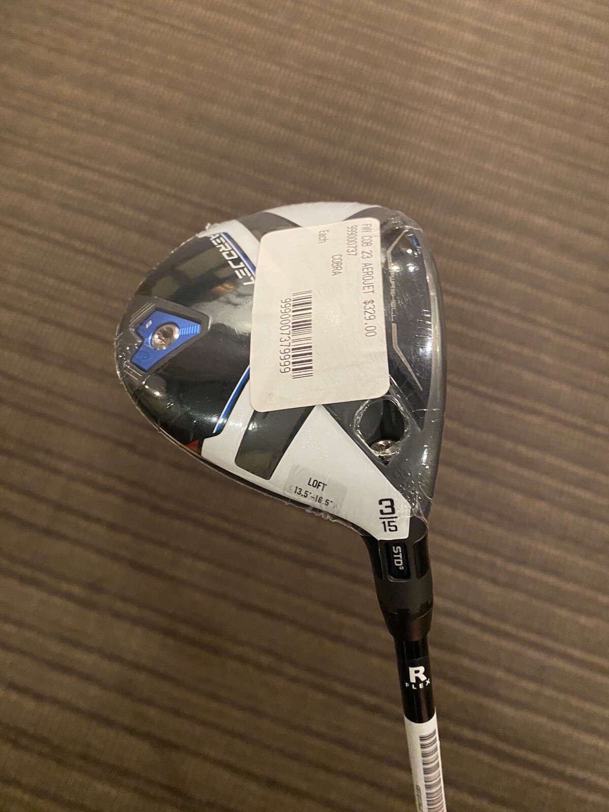 Cobra Golf Club AeroJet 15 Degrees, 3 Wood Regular Graphite Brand New