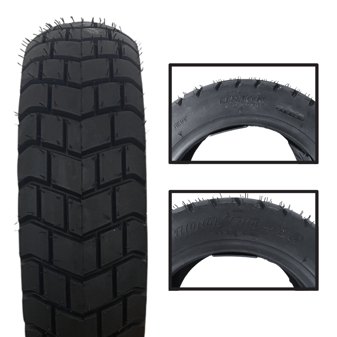 2 Copertoni 2.50-16 Per Piaggio Ciao/Si/Bravo - Pneumatici Per Ciclomotore, Trazione Eccellente - Foto 2