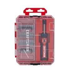 	CRAFTSMAN Torque Screwdriver Set with Storage 1" Phillips Slotted Hex Torx	