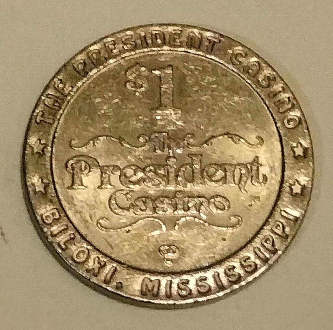 President Casino Biloxi Miss. $1 Gaming token | eBay