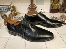 ALLEN EDMONDS MADE IN USA BLACK LEATHER LACE UP BUSINESS SHOES USA 11.5 E