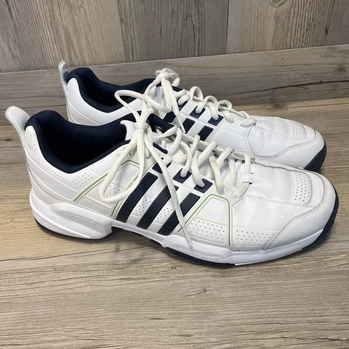 hoop Meter Politieagent Adidas Response Adiprene Tennis/Running Shoes Men&#039;s Size 14 White Blue  | eBay