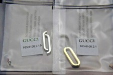 NIB Gucci Replacement Link - 6100 / 6105 L Watch Bracelet- Gold and Silver Tone