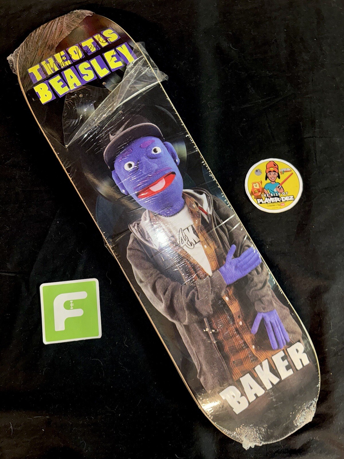 RARE SIGNED Theotis Beasley Andrew Reynolds Muppet Baker Skateboard ...