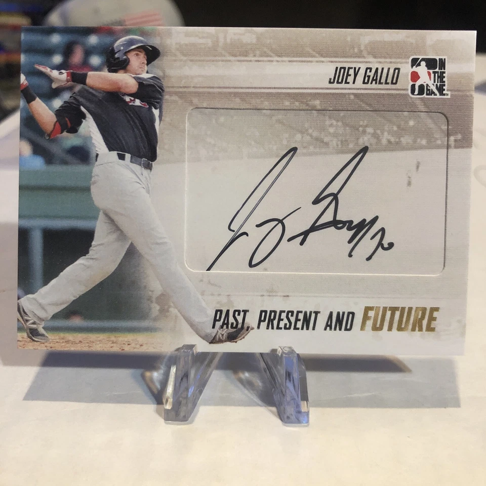 2013 In The Game Past Present & Future Auto Joey Gallo Texas Rangers - Image 4 of 4