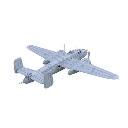 Yao's Studio LYR350221 1/350 Kit modello militare marina statunitense B-25J-1 bombardiere Mitchell - Foto 2 di 10