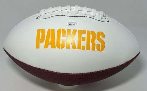 Packers EVAN WILLIAMS firmato full size pannello bianco verde baia LOGO calcio AUTO - Foto 2 di 2