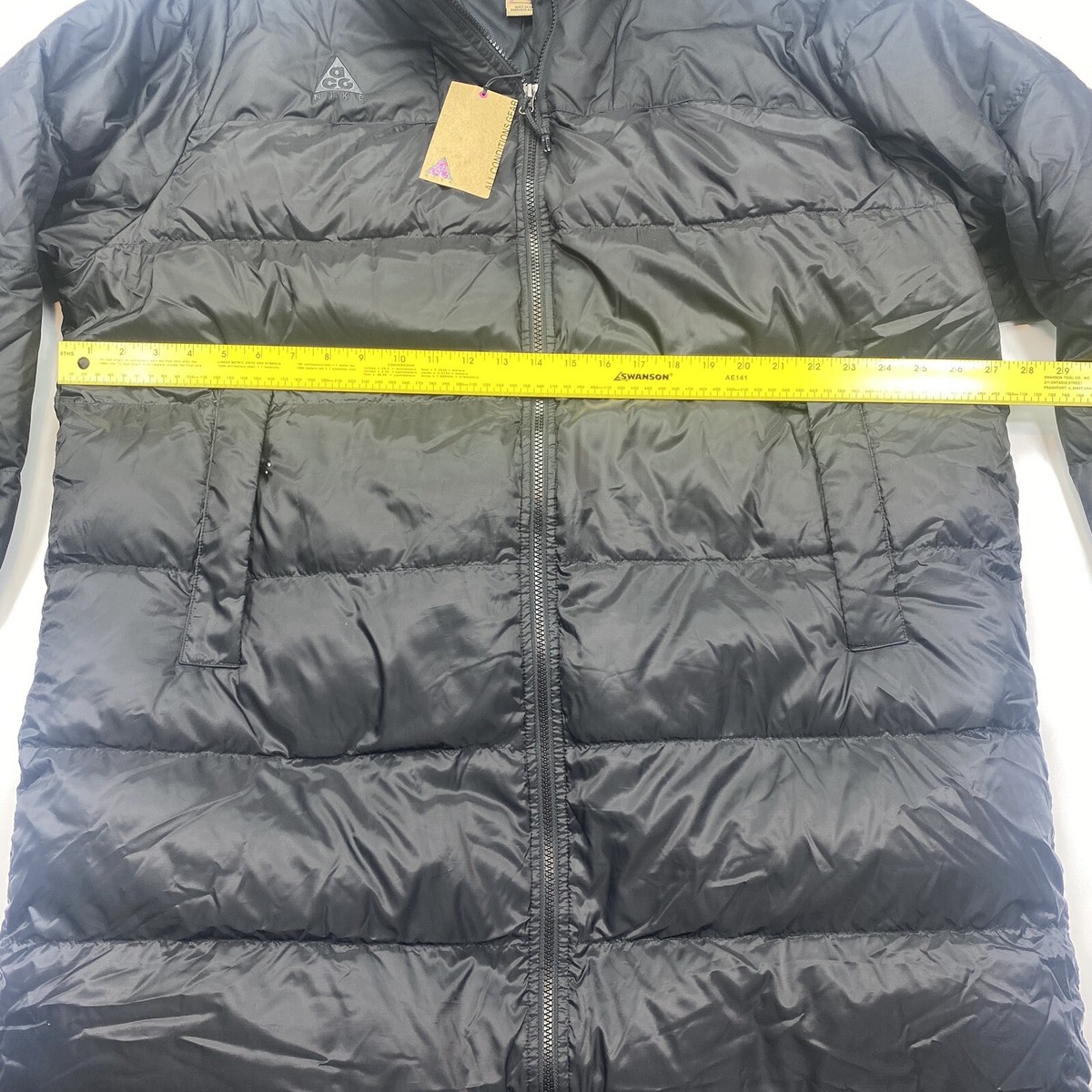 Nike ACG Down Fill Hooded Parka Black Puffer Jacket CD7662 Nike ACG Down Fill Hooded Parka Black Puffer Jacket CD7662