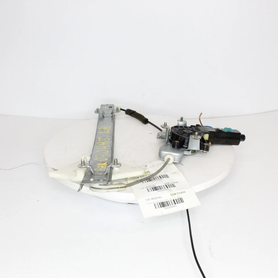 Hyundai Sonata 2001 regulador ventana izquierda número de pieza - 135 - 58391AL (usado) Foto 2 de 4